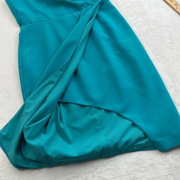 Black Halo 6 Teal Aqua Blue‎ Dress